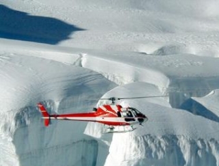 Helicopter baptism 